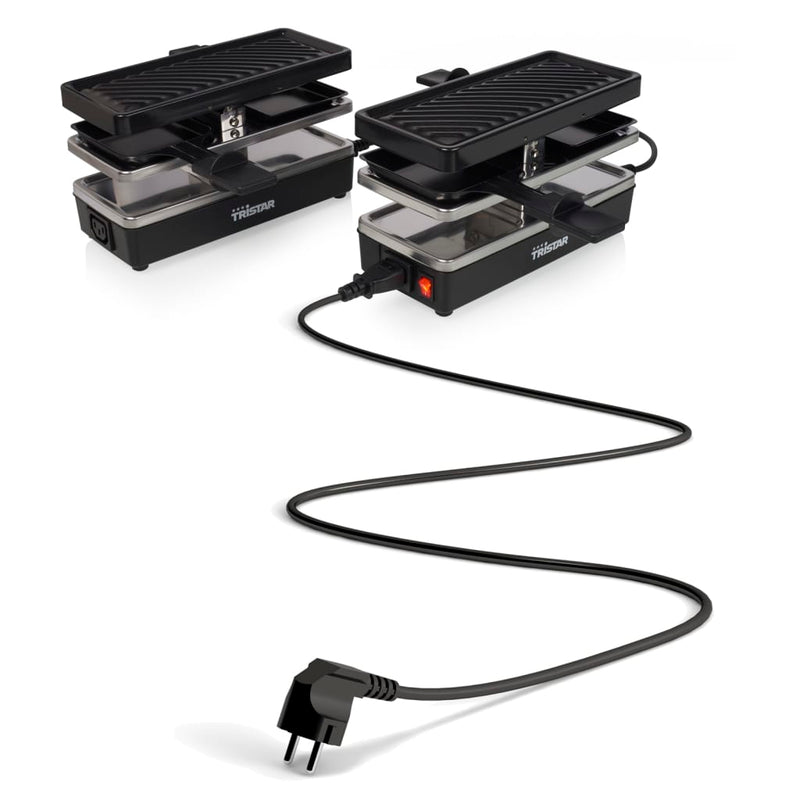 Load image into Gallery viewer, Tristar Tristar Gourmetstel RA-2742 4-persoons 800 W 23,8x10,4 cm zwart
