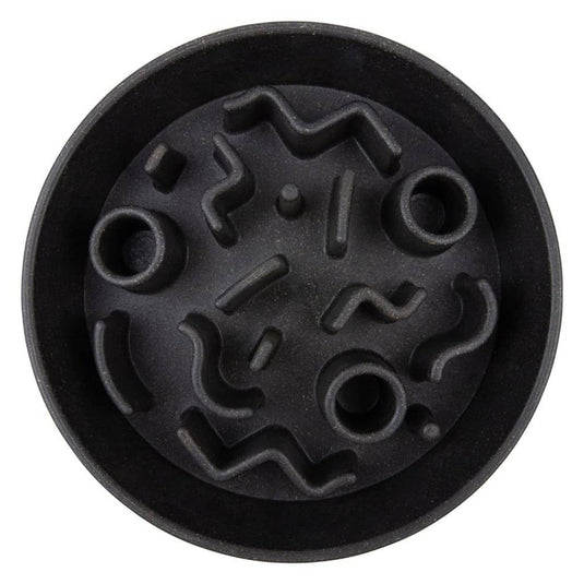 DISTRICT70 DISTRICT70 Slowfeeder voor honden 21 cm bamboe donkergrijs
