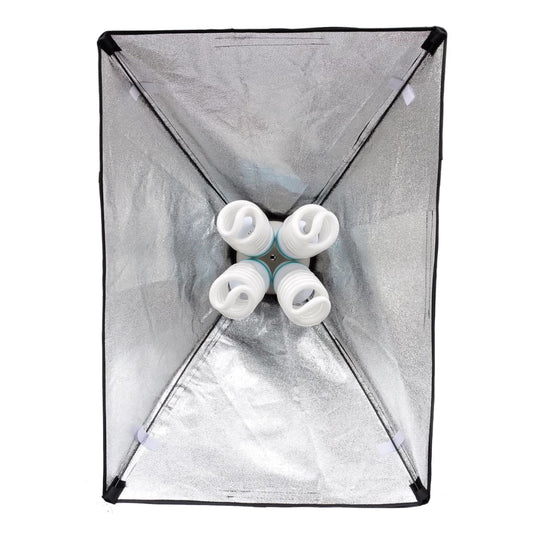 VidaXL Lampstatief 2 st met softbox