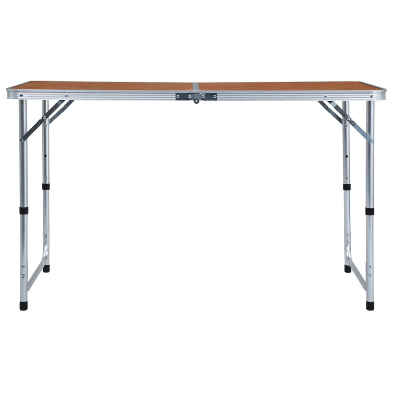 Load image into Gallery viewer, VidaXL Campingtafel inklapbaar 120x60 cm aluminium

