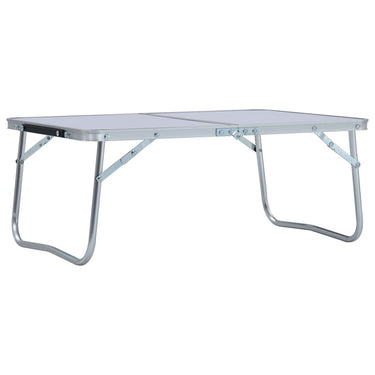 VidaXL Campingtafel inklapbaar 60x40 cm aluminium wit