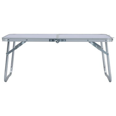 VidaXL Campingtafel inklapbaar 60x40 cm aluminium wit