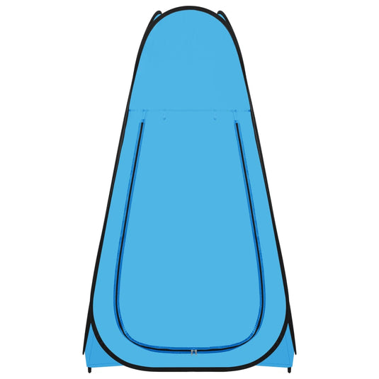VidaXL Douchetent pop-up blauw