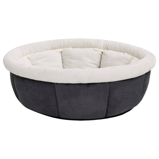 VidaXL Hondenmand 59x59x24 cm grijs