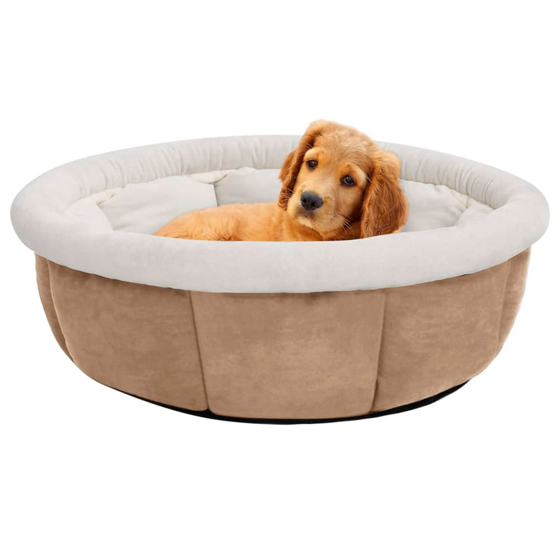 Load image into Gallery viewer, VidaXL Hondenmand 59x59x24 cm beige

