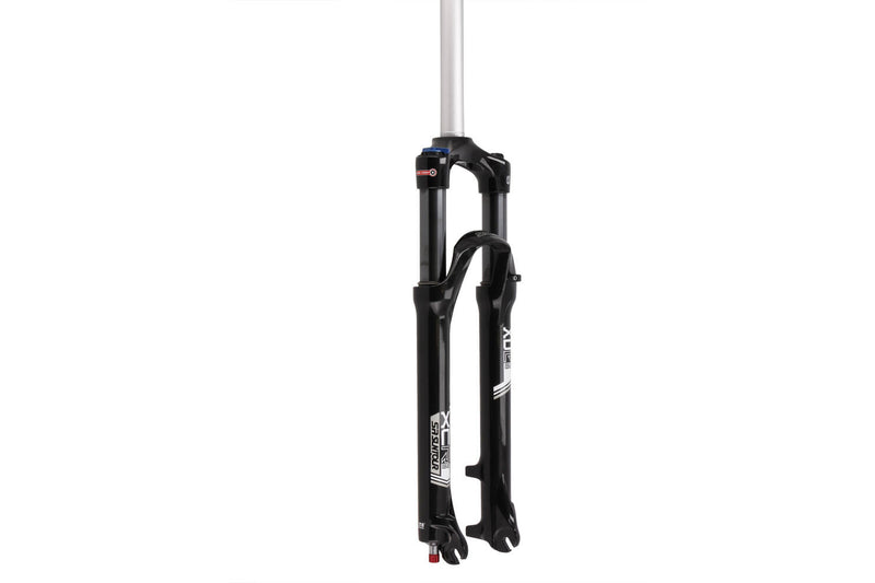 Load image into Gallery viewer, SrSuntour Suntour xcr32-air voorvork 27,5 1 1 8 lor qr 100mm zwart
