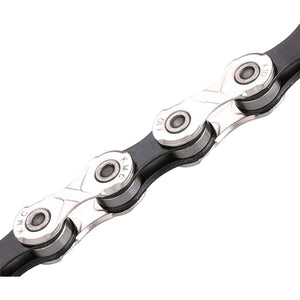Km X10 fietsketting 10 speed 1 2x11 128 122 schakels zilver zwart