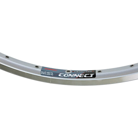 Rodi connect velg 28 inch (gazelle) 36 gaats zilver geslepen