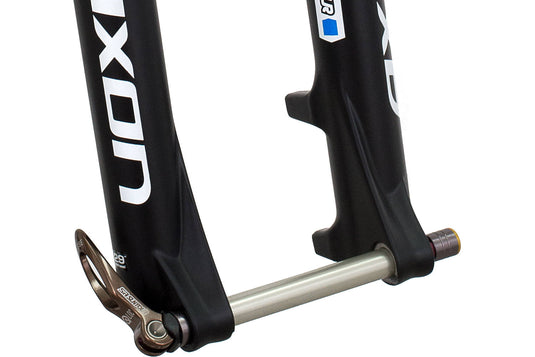 SrSuntour Suntour axon elite voorvork 29 tapered rl-rc pcs qlc 100mm zwart