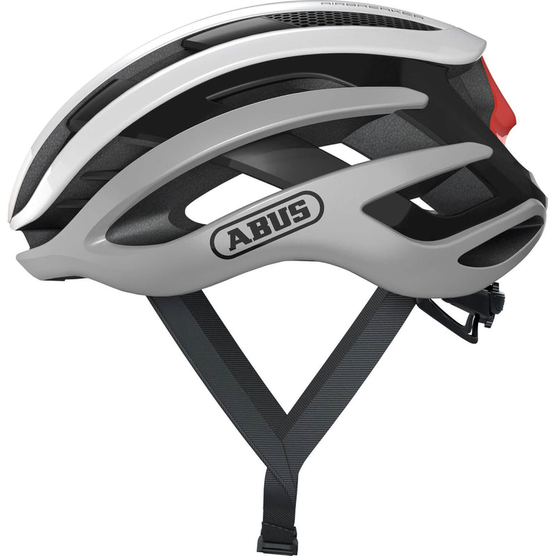 Load image into Gallery viewer, Abus Helm AirBreaker Zilver Wit L 59-61cm
