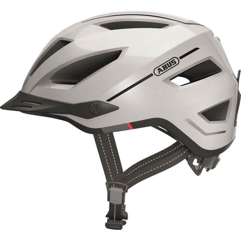 Load image into Gallery viewer, Abus Helm Pedelec 2.0 pearl Wit S 51-55cm
