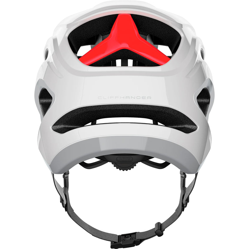 Load image into Gallery viewer, Abus Helm CliffHanger shiny Wit L 57-61cm

