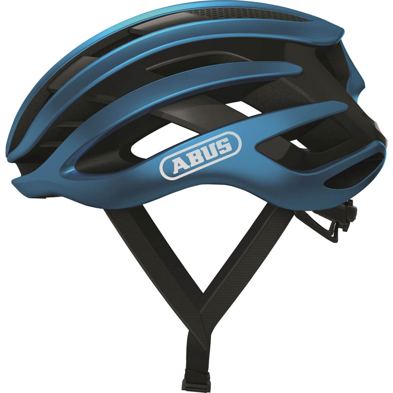 Load image into Gallery viewer, Abus Helm AirBreaker steel Blauw S 51-55cm
