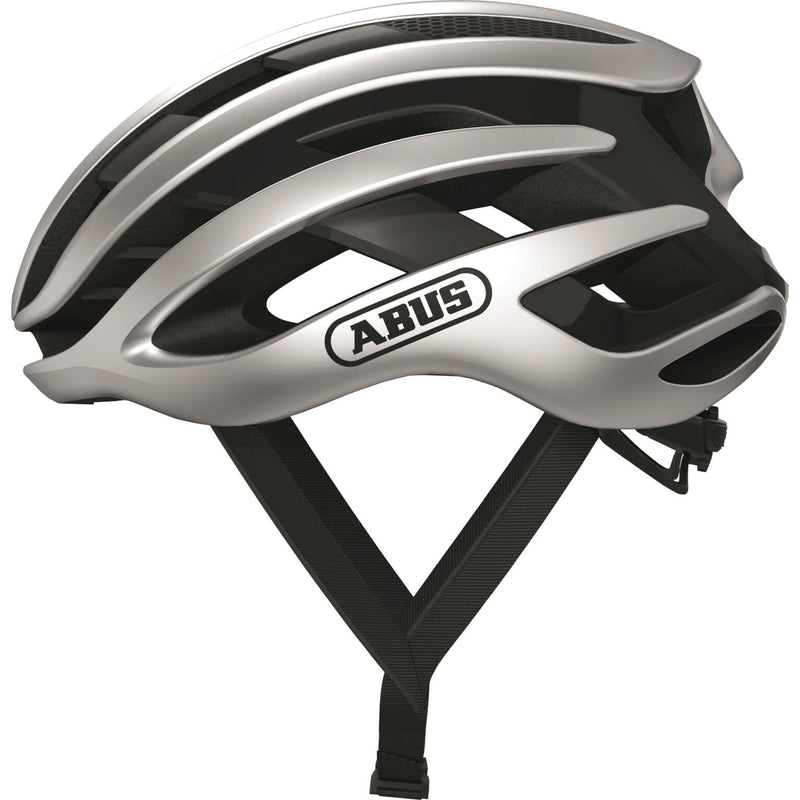 Load image into Gallery viewer, Abus Helm AirBreaker gleam Zilver L 59-61cm
