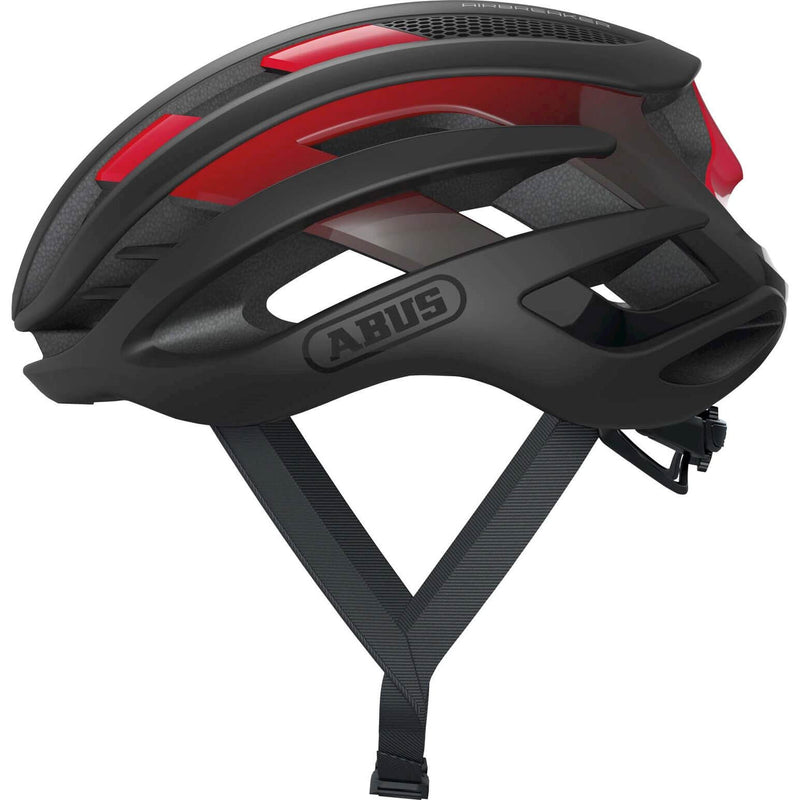 Load image into Gallery viewer, Abus Helm AirBreaker Zwart Rood M 52-58cm
