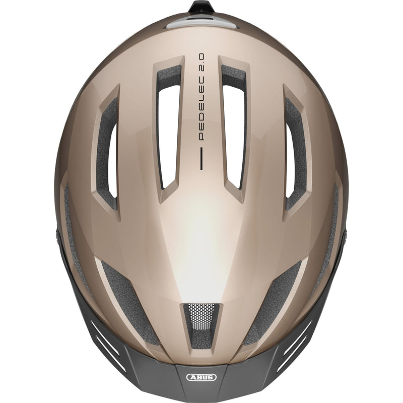 Load image into Gallery viewer, Abus Helm Pedelec 2.0 champagne Goud L 56-62cm
