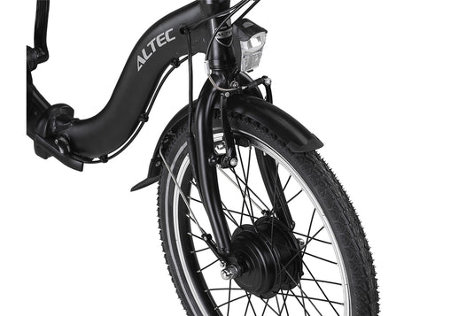 Altec Comfort E-bike Vouwfiets 20 inch 7-spd. 518Wh Mat Zwart M129 40Nm