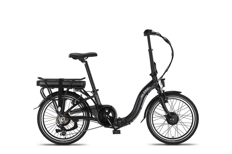 Load image into Gallery viewer, Altec Comfort E-bike Vouwfiets 20 inch 7-spd. 518Wh Mat Zwart M129 40Nm
