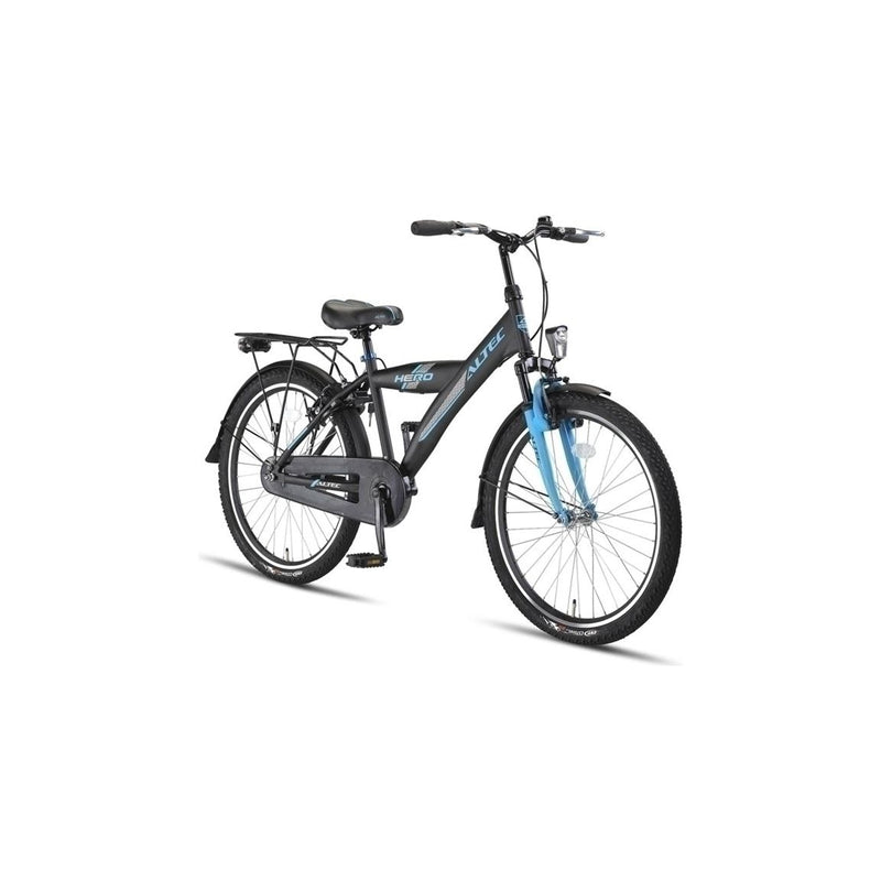 Load image into Gallery viewer, Altec hero 24 inch jongens v-brakes zwart blauw
