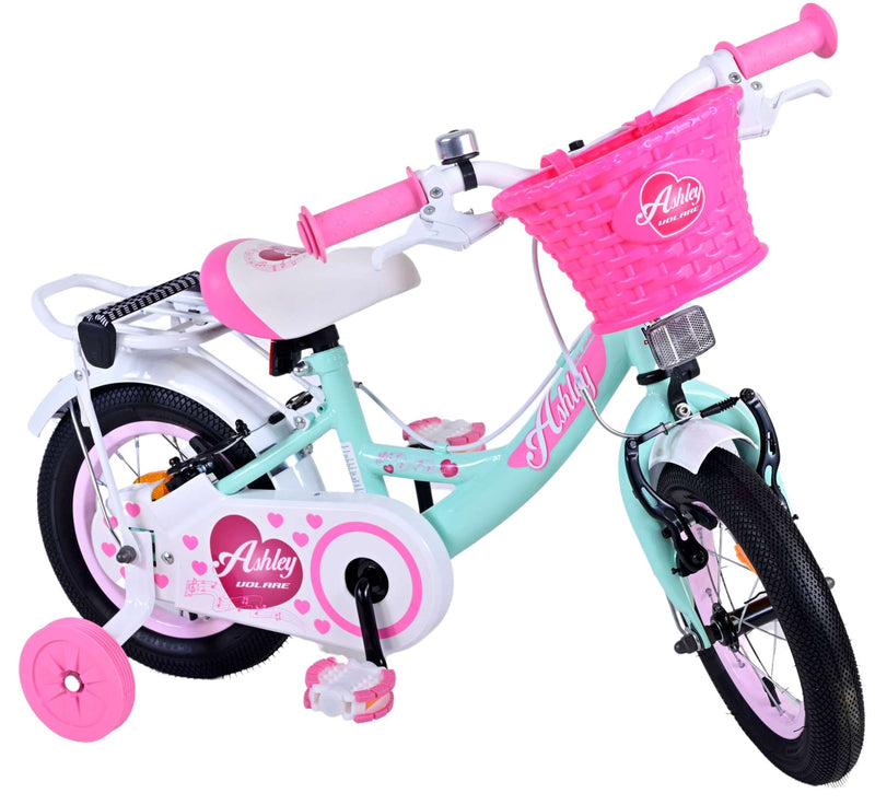 Load image into Gallery viewer, Volare Ashley Kinderfiets Meisjes 12 inch Groen Twee handremmen
