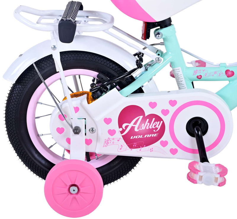 Load image into Gallery viewer, Volare Ashley Kinderfiets Meisjes 12 inch Groen Twee handremmen
