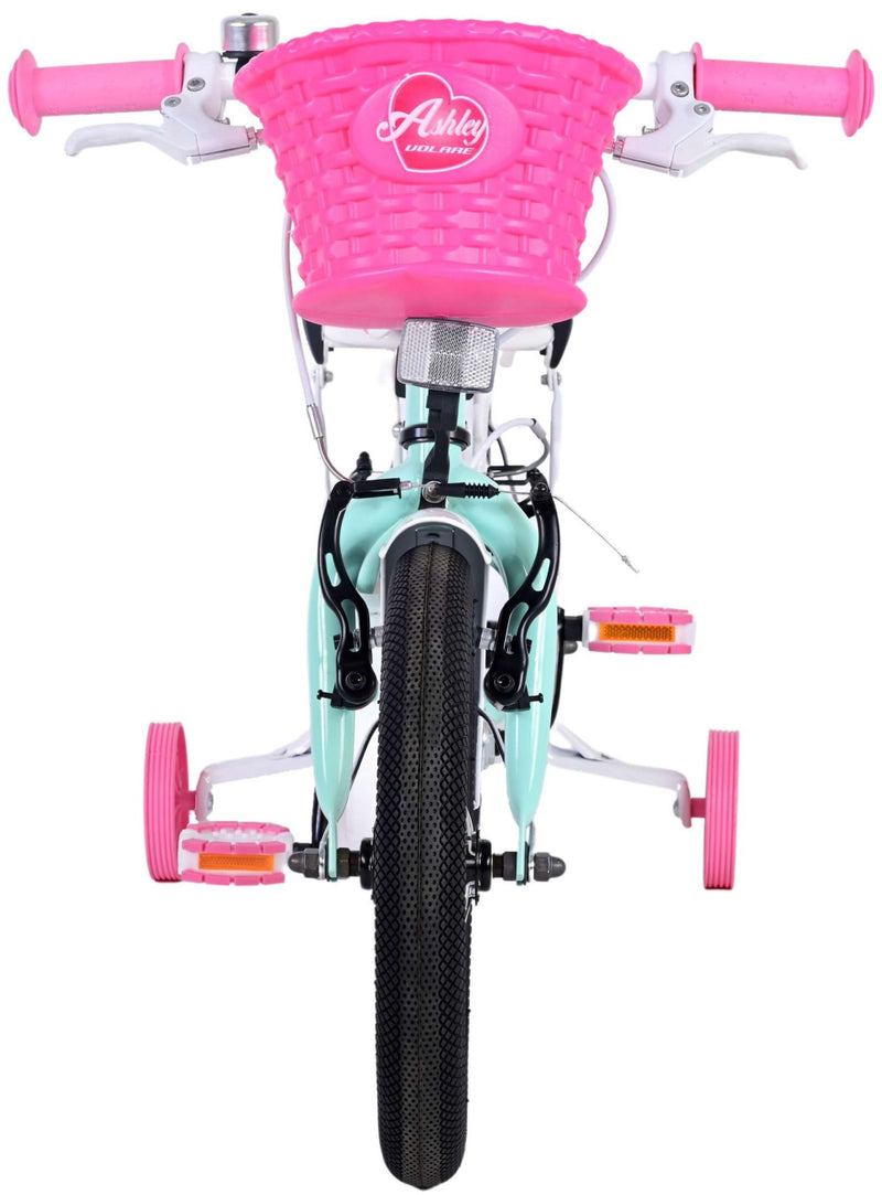 Load image into Gallery viewer, Volare Ashley Kinderfiets Meisjes 14 inch Groen Twee Handremmen
