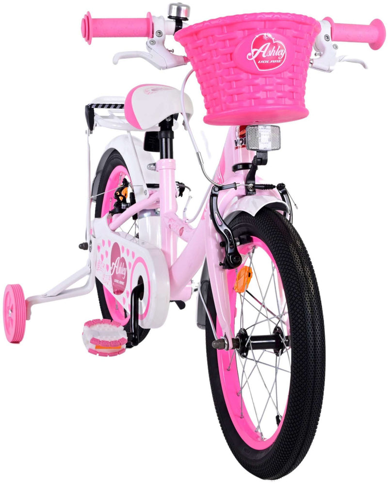 Load image into Gallery viewer, Volare ashley kinderfiets - meisjes - 16 inch - roze - twee handremmen
