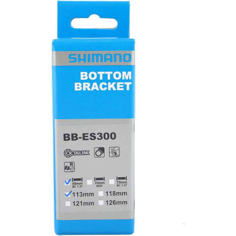 Bracket set Shimano ES300 BSA 68-113 Octalink