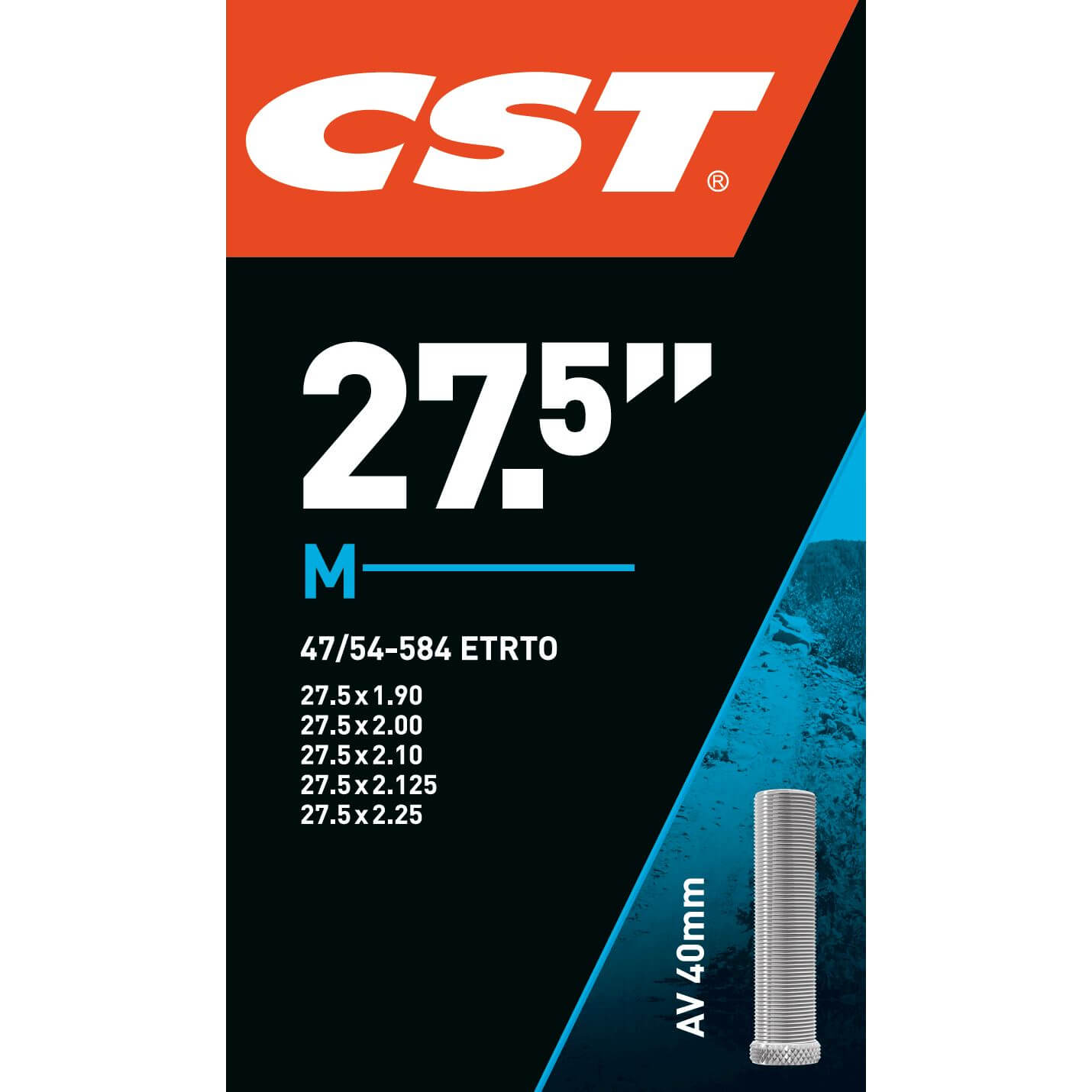 Binnenband CST AV 27,5 47 54-584 40mm