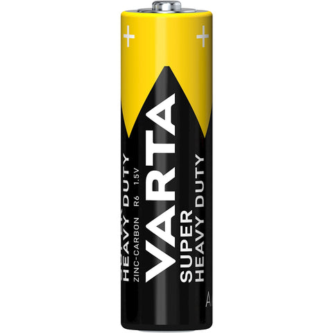 Varta Superlife AA batterijen. Zink-Carbon. per 60. (werkplaatsverpakking)