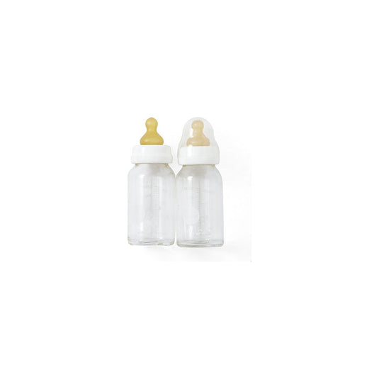 Hevea Glazen zuigflessen 120ml