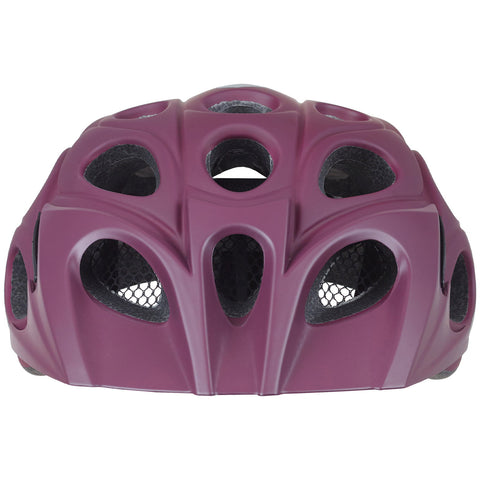 Buzaglo mtb helm leaf maat l 58-60cm burgundy