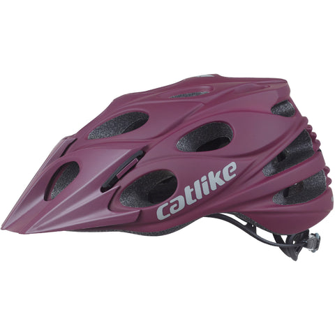 Buzaglo mtb helm leaf maat m 55-57cm burgundy