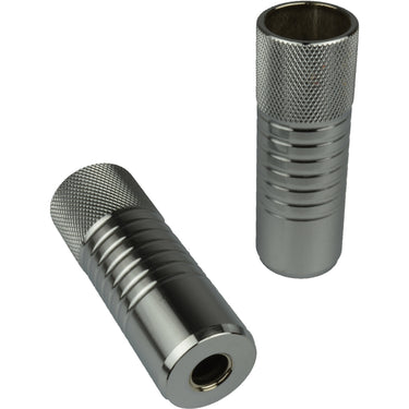 Vwp axle pegs bmx 38mm 10 14mm z draad zilver (steps)