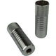 Vwp axle pegs bmx 38mm 10 14mm z draad zilver (steps)