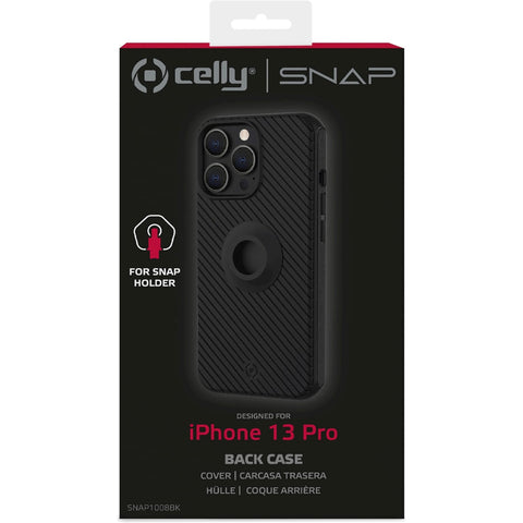 Celly Snap iPhone 13 Pro hoes voor telefoonhouder