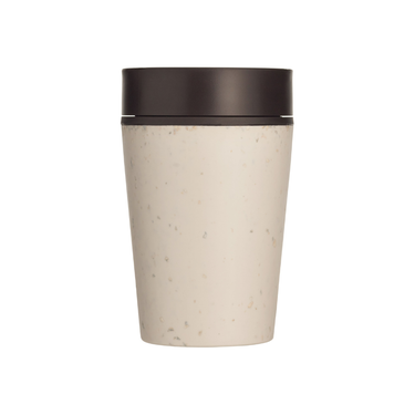 Circular Co. Koffiebeker Circular Cup 227 ml Creme Zwart
