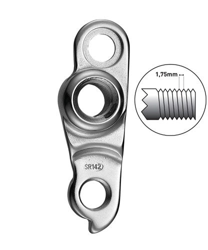 Union derailleurpad GH-087 met schroefset M8x0.75