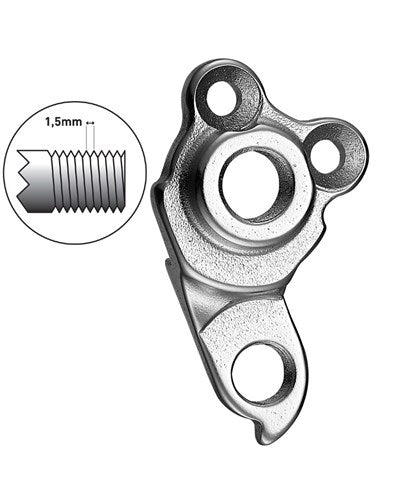 Union derailleurpad GH-088 met schroefset M5x0.8