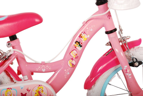 Disney Princess Kinderfiets - Meisjes - 14 inch - Roze - Twee handremmen