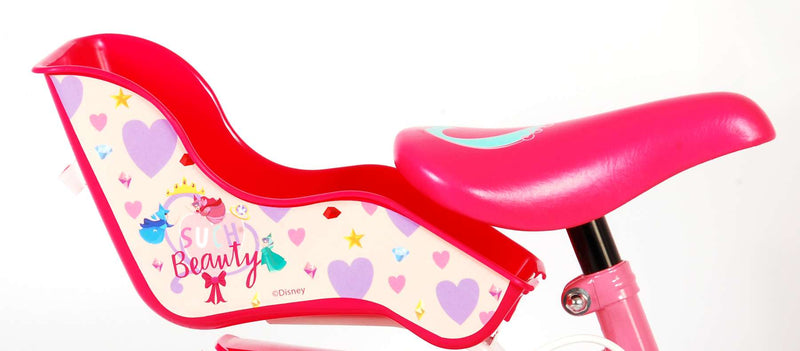 Load image into Gallery viewer, Disney Princess Kinderfiets Meisjes 16 inch Roze Twee Handremmen
