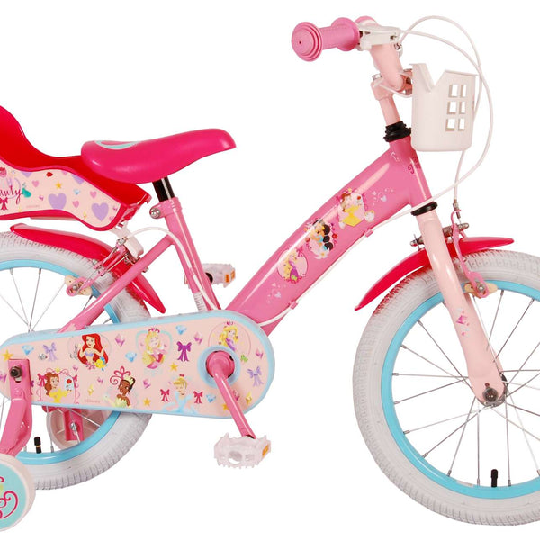 Disney Princess Kinderfiets - Meisjes - 16 inch - Roze - Twee Handremmen
