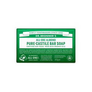 Dr. Bronner's Zeepblok Pure Castile Amandel