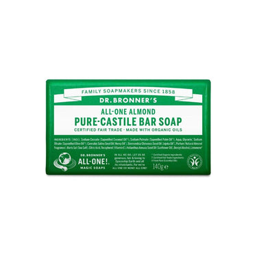 Dr. Bronner's Zeepblok Pure Castile Amandel