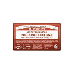 Dr. bronner's zeepblok - pure castile - eucalyptus