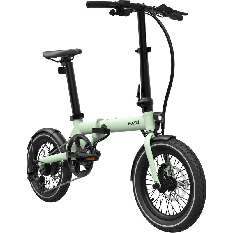 Load image into Gallery viewer, Eovolt Elektrische vouwfiets Morning 16 v2 groen

