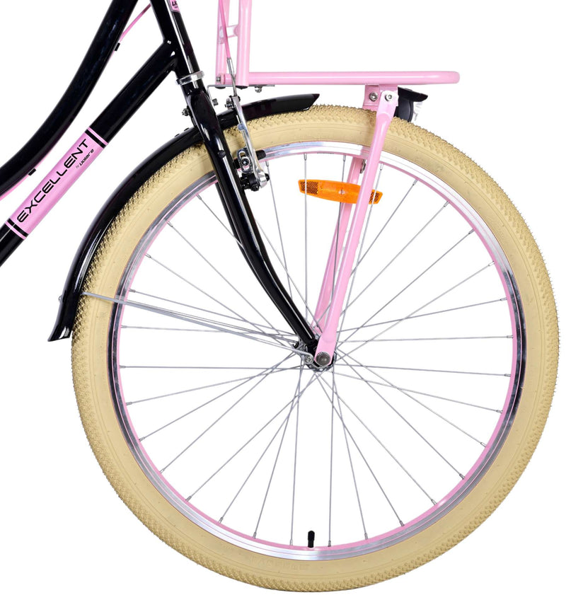 Load image into Gallery viewer, Volare Volare Kinderfiets Meisjes 26 inch Zwart Twee handremmen
