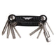 Vwp toolset pocket-tool sleutelset zakmes-model 9 in 1