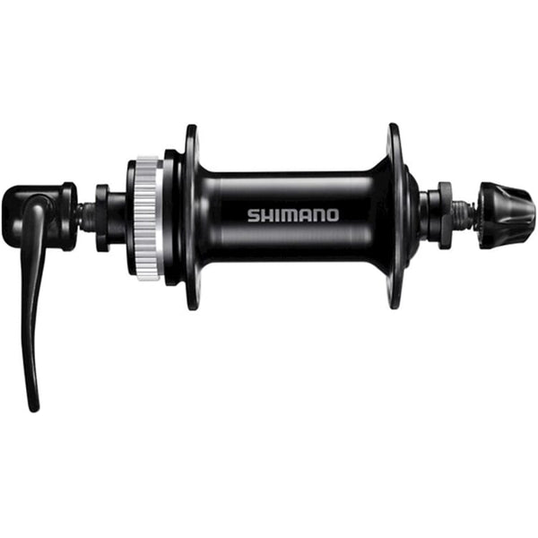 Shimano voornaaf HB-QC300 100 36 center lock zwart