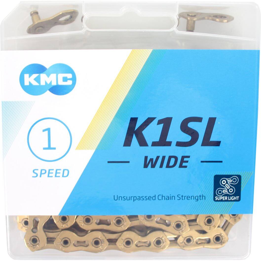 KMC ketting K1SL 1 8 gold